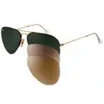 Lunette de Soleil Ray-Ban Flip Out RB3460 cadre doré