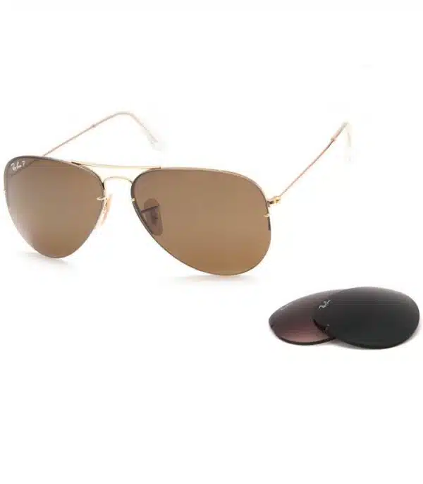Prix lunette Homme et Femme Ray-Ban Flip Out RB3460 Cadre Doré Tunisie