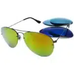 Lunette de Soleil Ray-Ban Flip out miroir RB3460