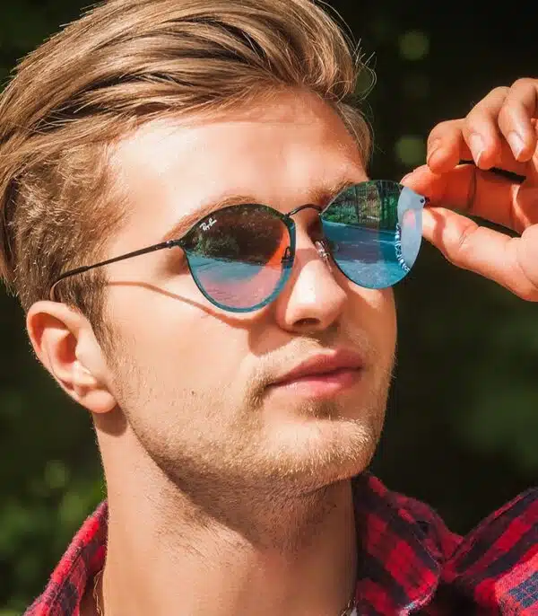 Prix lunette Homme et Femme Ray-Ban Blaze Round RB3574N 153 7V Tunisie