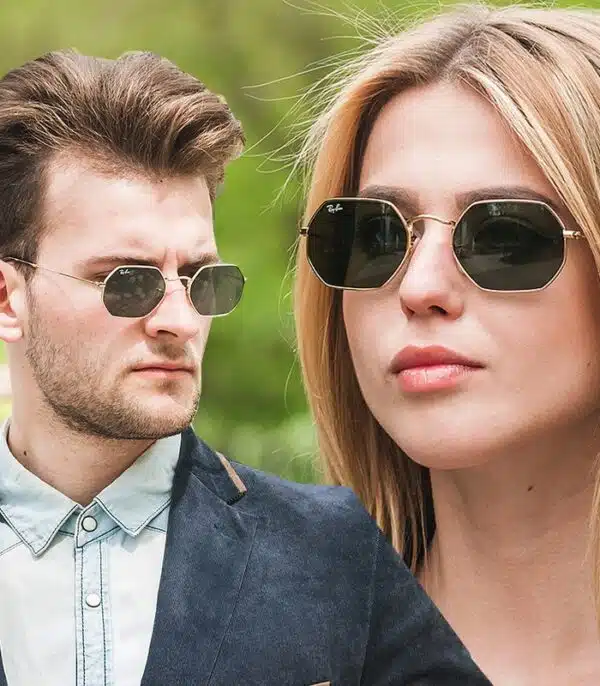 Prix lunette Ray Ban Octagonal RB3556N 001 Homme et Femme Tunisie