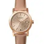 Montre Femme Burberry Leather Strap BU9014