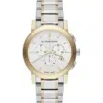 Montre Homme Burberry The City Two Tone Chronograph BU9751