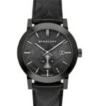 Montre Homme Burberry Leather Strap BU9906