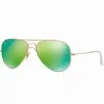 Lunette de Soleil Ray-Ban Aviator Large Métal Miroir RB3025 112/P9 Vert