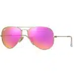 Lunette de Soleil Femme Ray-Ban Aviator Large Métal Miroir RB3025 112/4T Rose