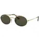 Lunettes de Soleil Ray-Ban Oval Double Bridge RB3847N 9121/31