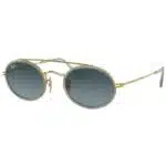Lunette de Soleil Ray-Ban Oval Double Bridge RB3847N 9123/3M