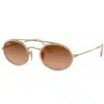 Lunette de Soleil Ray-Ban Oval Double Bridge RB3847N 9125/A5