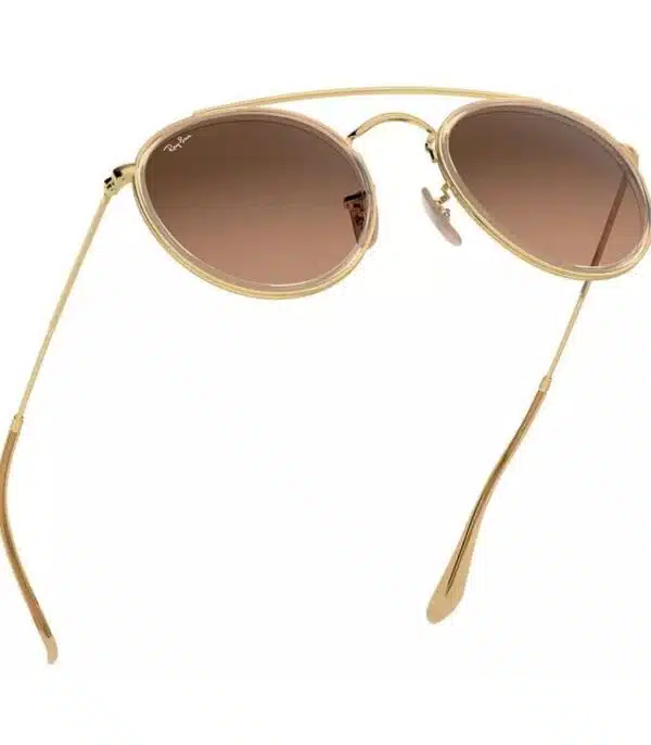 Lunette Ray-Ban Round Double Bridge RB3647N 9124 43 Homme ou Femme Lunette Tunisie prix