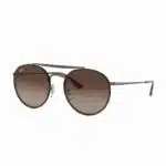 Lunette de Soleil Ray-Ban Blaze Round Double Bridge RB3614N 9144/13