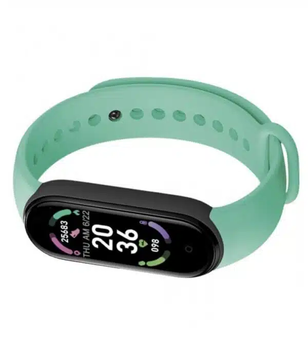 Montre Connecté Bracelet Connecté Smart Brand M6 Vert Homme et Femme prix Tunisie