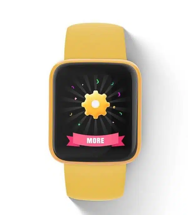 Montres connectées Macaron color Jaune Smart watch Femme Tunisie prix Montres connectées Macaron color Jaune Smart watch Femme Tunisie prix
