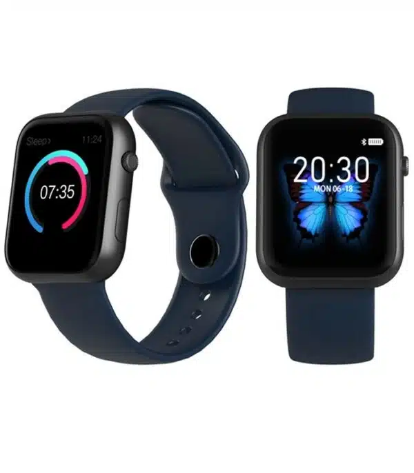 Montres connectées Macaron color couleur bleu marine Smartwatch Femme Tunisie prix Montres connectées Macaron color couleur bleu marine Smartwatch Femme Tunisie prix