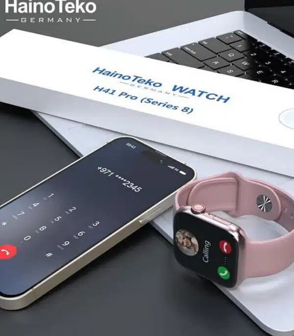 Smartwatch Haino Teko H41 pro Serie 8 Rose pour Femme Tunisie prix