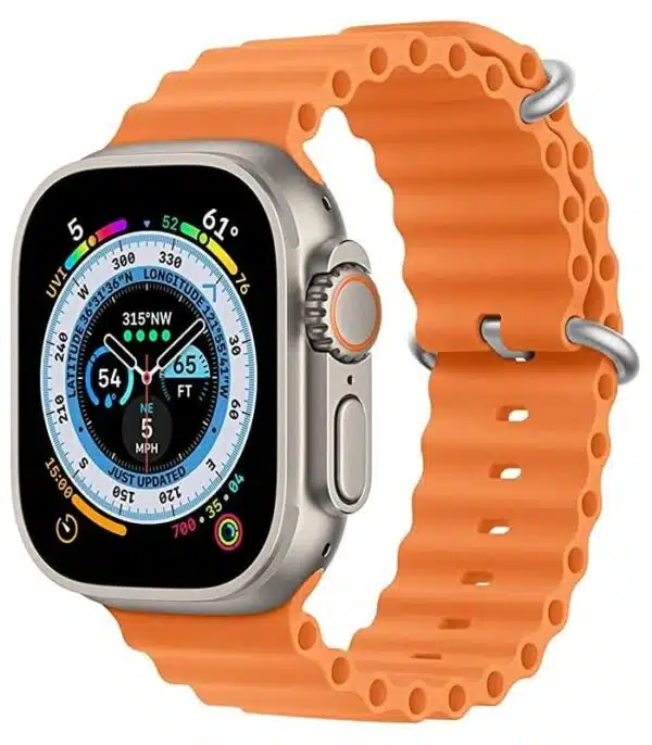 Smartwatch WK8 Ultra oange Homme et Femme Tunisie prix