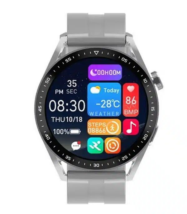 Smartwatch Wearfit Pro HW28 Gris Homme ou Femme Tunisie prix