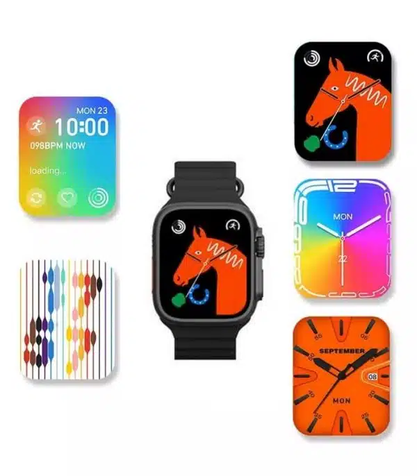 Smartwatch X8 Ultra + noir Homme ou Femme prix Tunisie