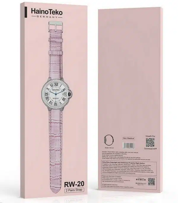 Montre Connectée Haino Teko RW-20 Rose Femme prix Tunisie