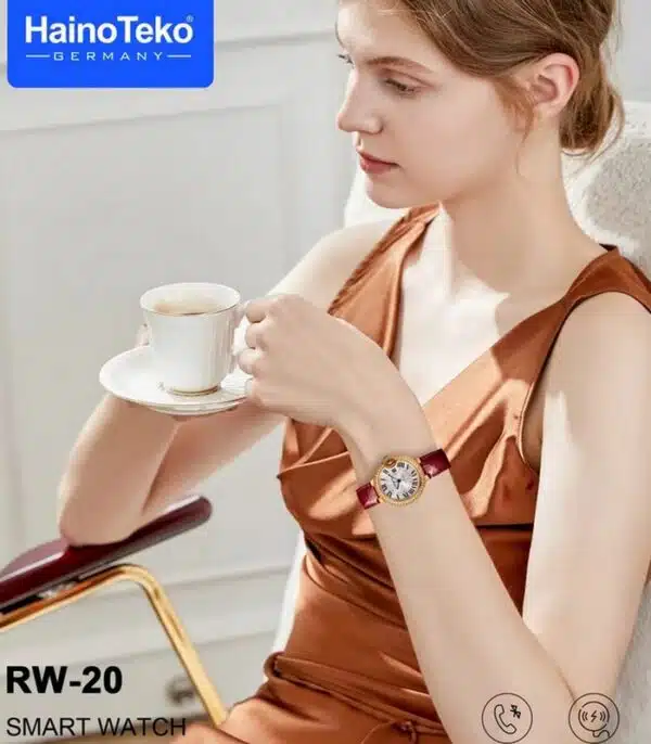 Prix montre Connectée Femme Haino Teko RW-20 Rouge Tunisie