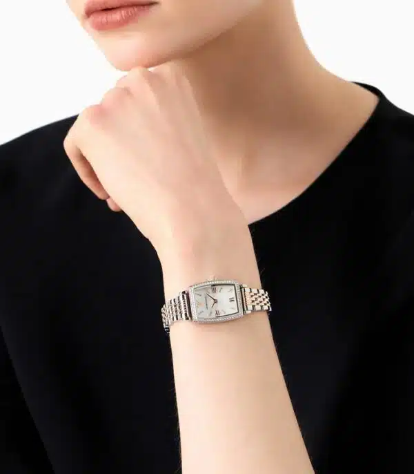 Prix montre Femme Emporio Armani Two-Hand Two-Tone AR11519 Tunisie