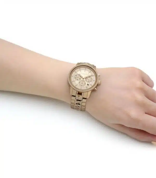 Prix montre Michael Kors Oversized Ritz Pavé Gold-Tone MK6937 Femme Tunisie