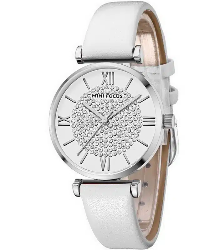Montre Mini Focus MF0334L Leather Blanc Femme prix Tunisie Montre Mini Focus MF0334L Leather Blanc Femme prix Tunisie