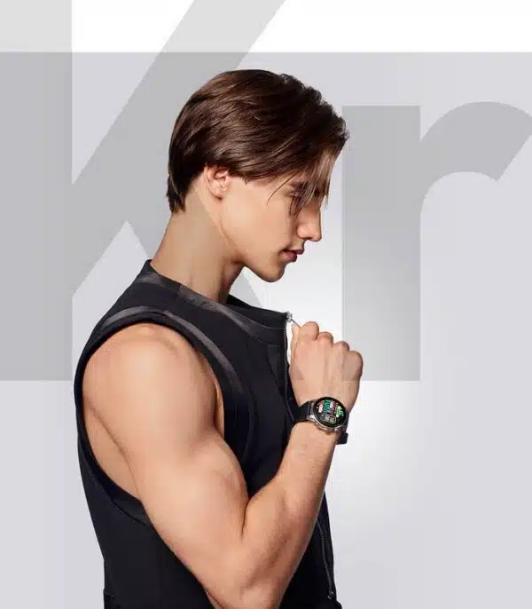 Prix montre Connectée Homme Kieslect Kr2 Jaune Tunisie