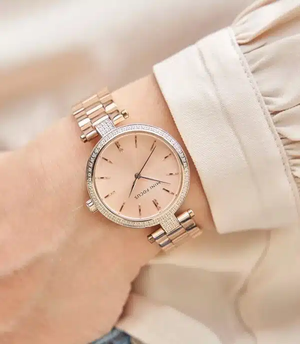 Prix montre Femme Mini Focus MF0039L Steel Rosé Tunisie