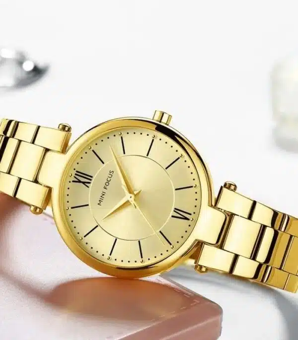 Prix montre Femme Mini Focus MF0189L Doré Tunisie