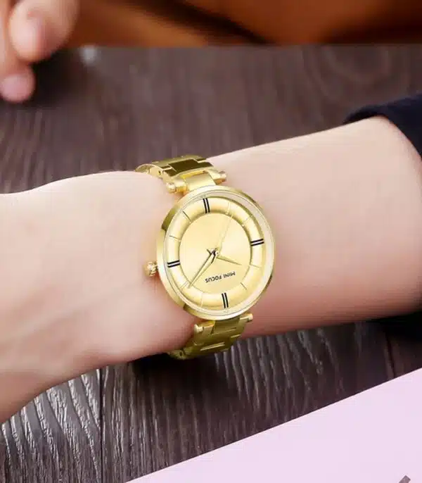 Prix montre Femme Mini Focus MF0235L Doré Tunisie