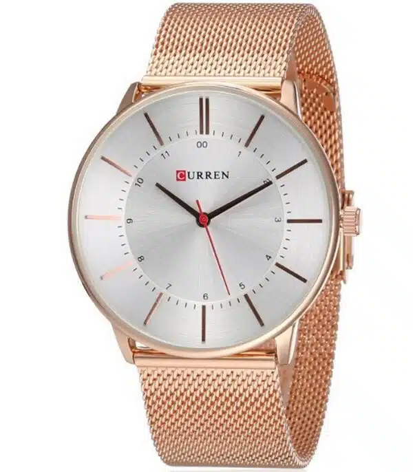 Prix montre Homme Curren 8303 Rosé Tunisie