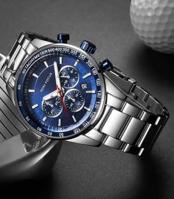 Prix montre Homme Mini Focus MF0187G Fond Bleu Tunisie