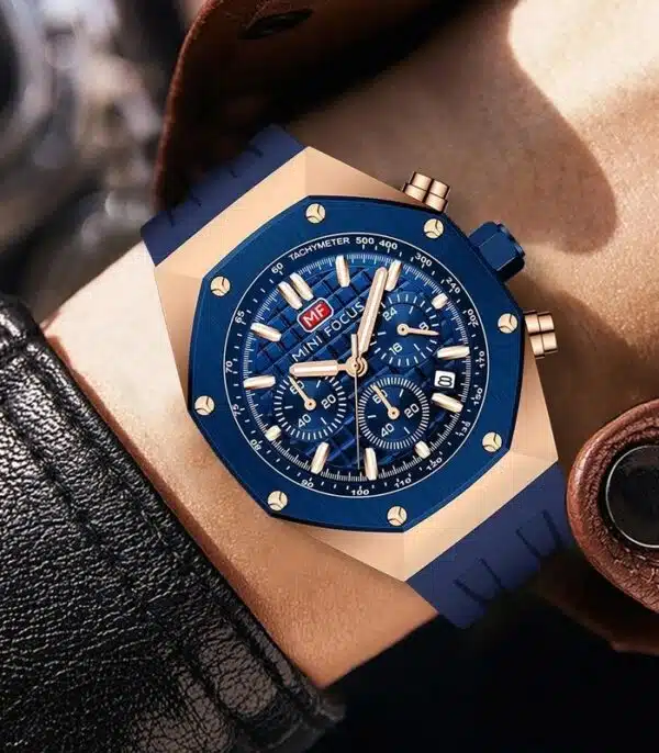 Prix montre Homme Mini Focus MF0417G Bleu Tunisie