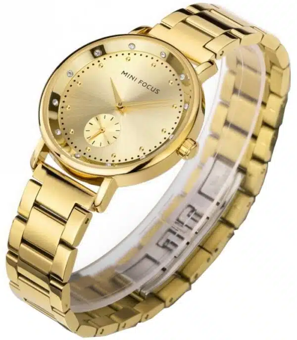Prix montre Mini Focus MF0037L Doré Femme Tunisie