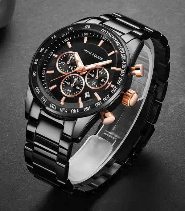 Prix montre Mini Focus MF0187G Noir Homme Tunisie