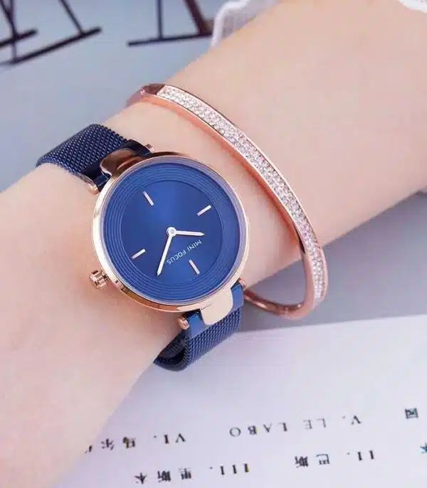 Prix montre Mini Focus MF0195L Bleu Femme Tunisie