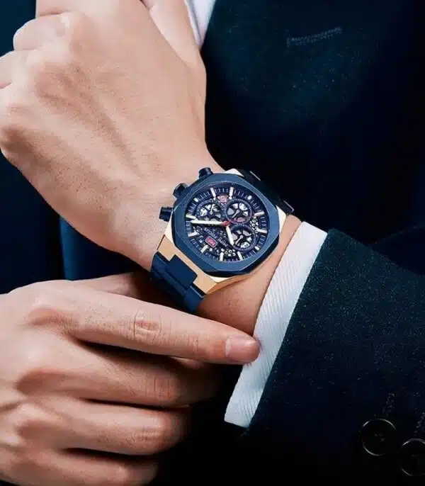 Prix montre Mini Focus MF0411G Bleu Homme Tunisie