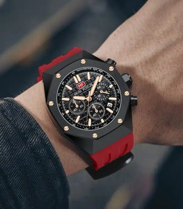 Prix montre Mini Focus MF0417G Rouge Homme Tunisie