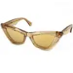 Lunette de Soleil Femme Bottega Veneta BV1101S Jaune