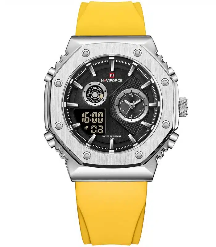 Montre Homme Naviforce NF9216T Jaune prix Tunisie Montre Homme Naviforce NF9216T Jaune prix Tunisie