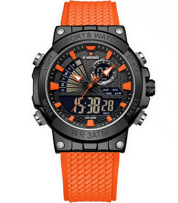 Montre Homme Naviforce NF9219 Orangé prix Tunisie Montre Homme Naviforce NF9219 Orangé prix Tunisie