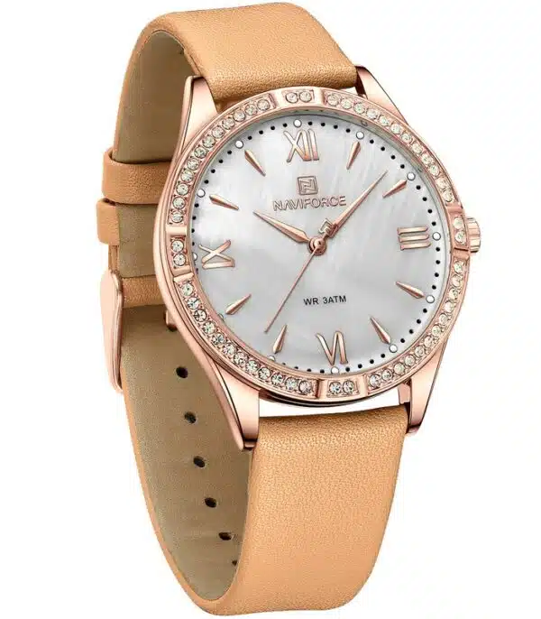 Montre Naviforce NF5038 Beige Femme prix Tunisie