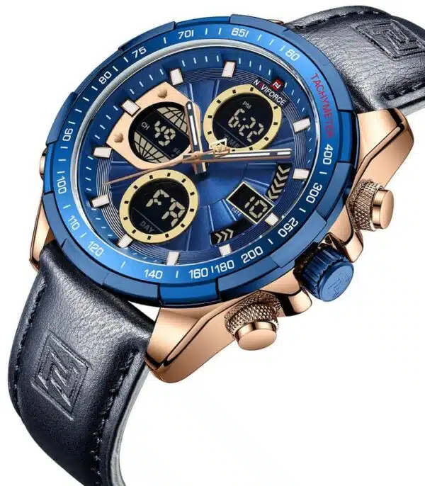 Montre Naviforce NF9197L Fond Bleu Homme prix Tunisie