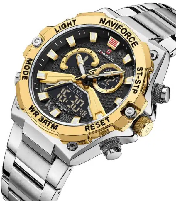 Montre Naviforce NF9207 Fond Noir Homme prix Tunisie Montre Naviforce NF9207 Fond Noir Homme prix Tunisie