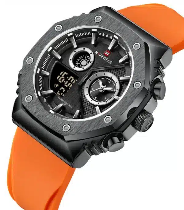 Montre Naviforce NF9216T Orangé Homme prix Tunisie
