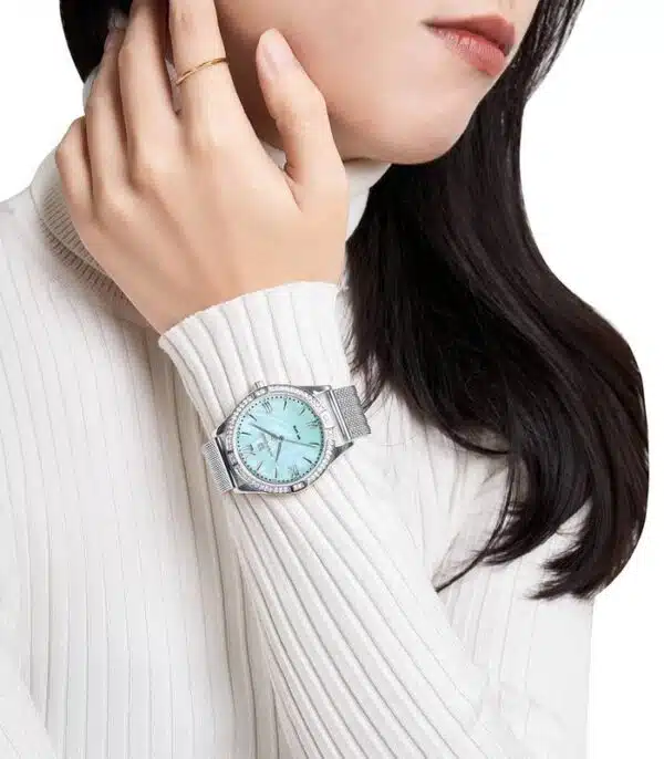 Prix montre Femme Naviforce NF5028 Fond Bleu Ciel Tunisie