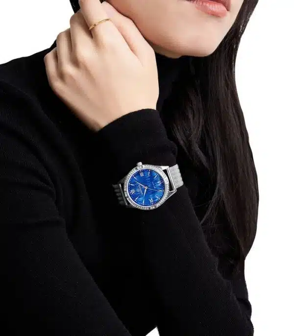 Prix montre Femme Naviforce NF5028 Fond Bleu Tunisie