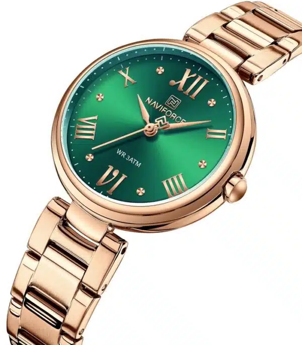 Prix montre Femme Naviforce NF5030 Fond Vert Tunisie