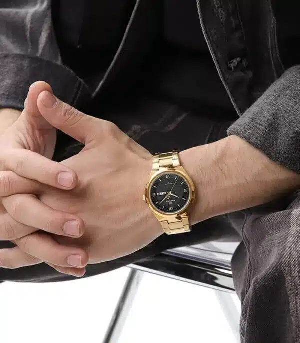 Prix montre Homme Naviforce NF8030 Doré Fond Noir Tunisie